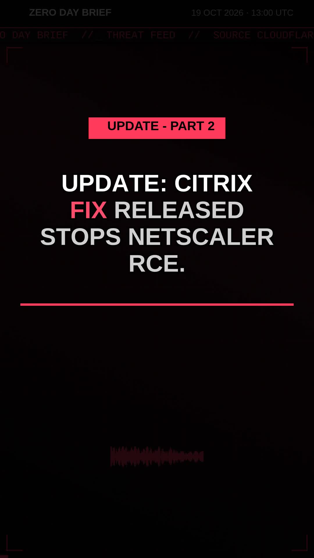 Video preview: Beyond the patch: Protecting your NetScaler gateway against future vulnerabilities